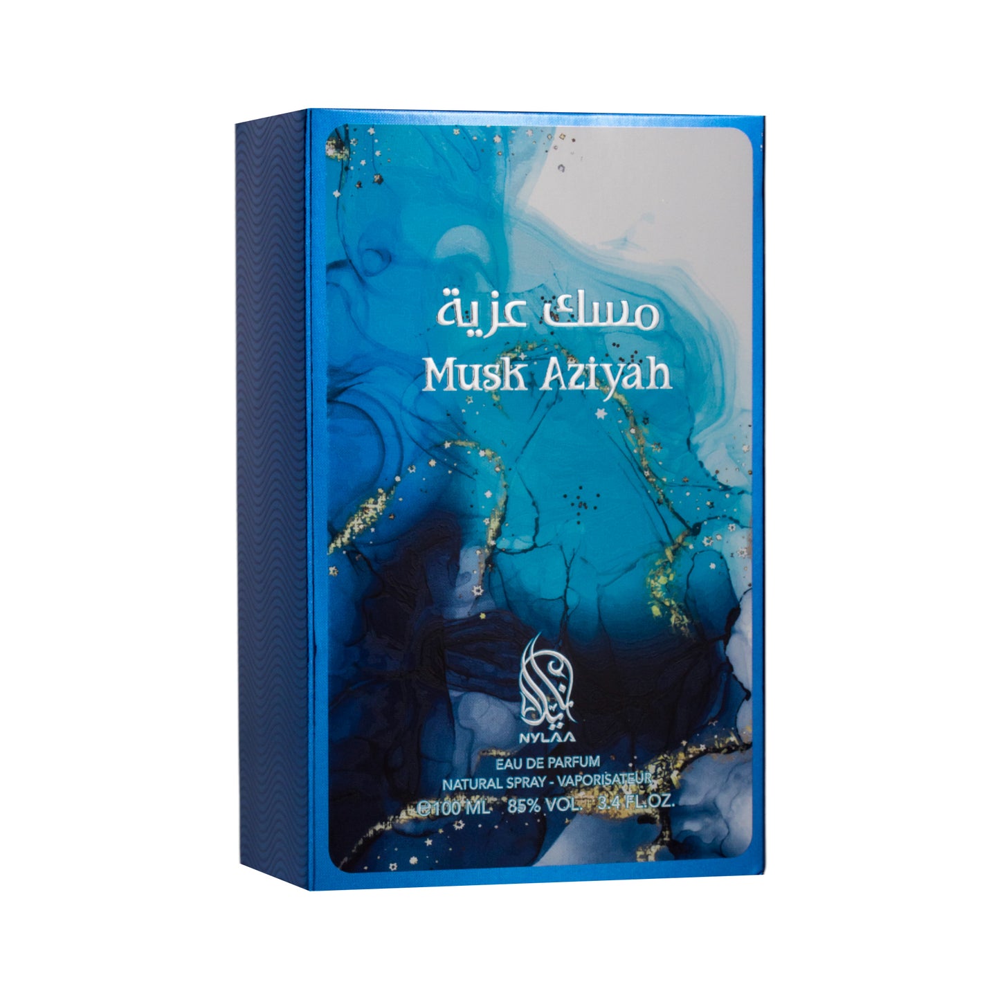 Apa de parfum Musk Aziyah by Nylaa, femei - 100 ml