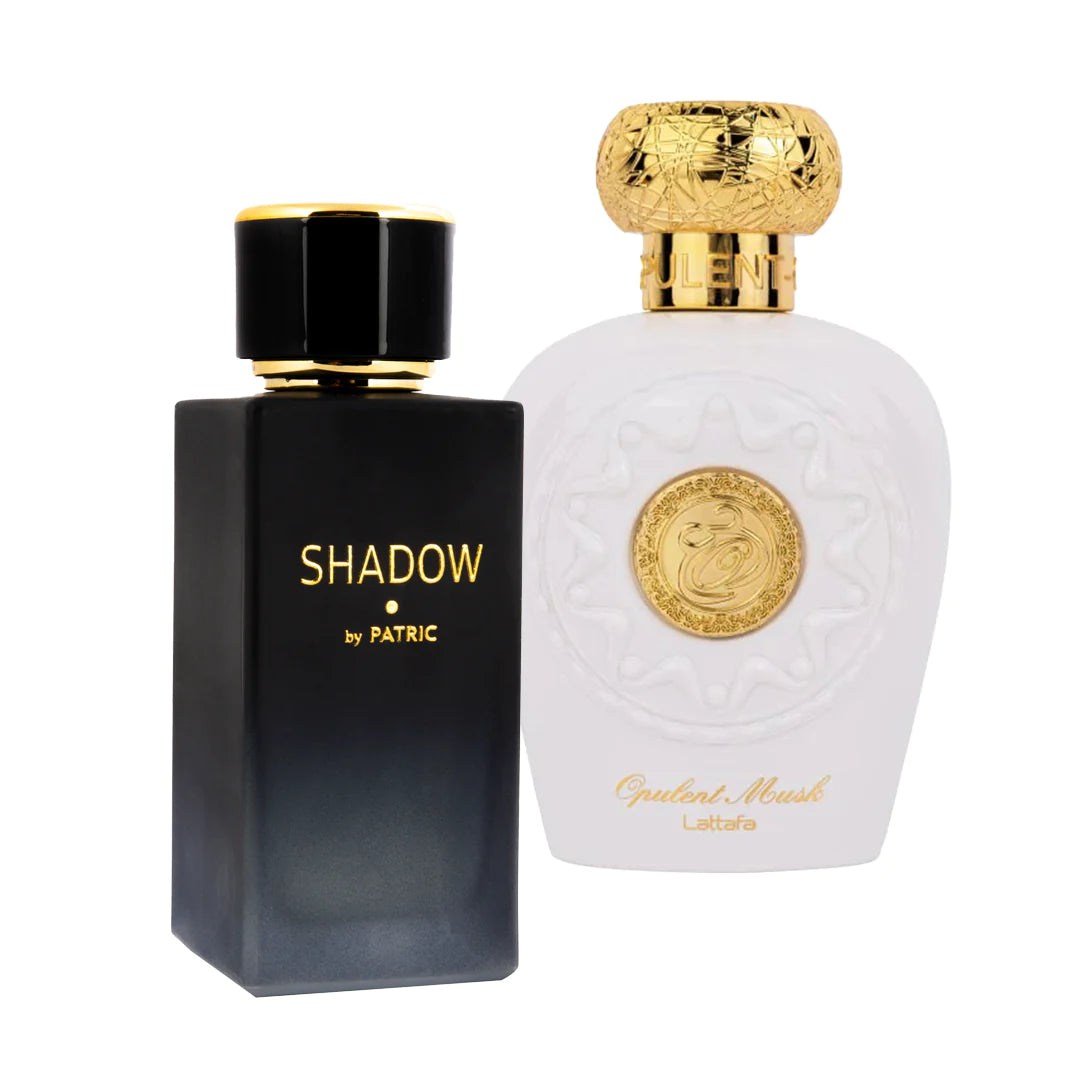 Pachet 2 parfumuri Opulent Musk 100 ml si Shadow by Patric 100 ml