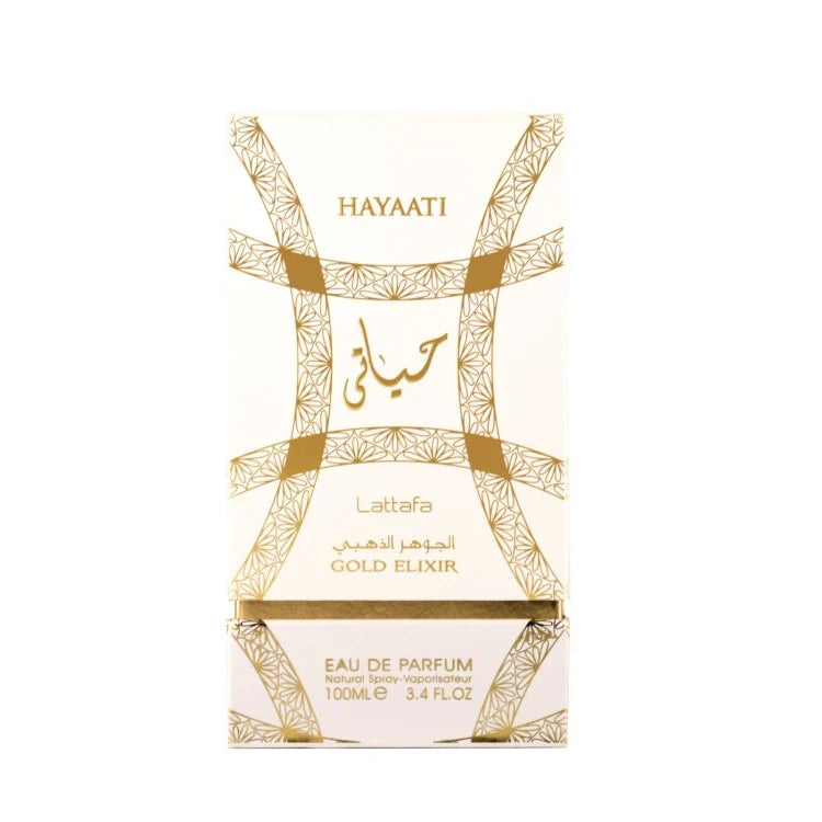 Parfum arabesc Lattafa Hayaati Gold Elixir, apa de parfum 100ml, femei