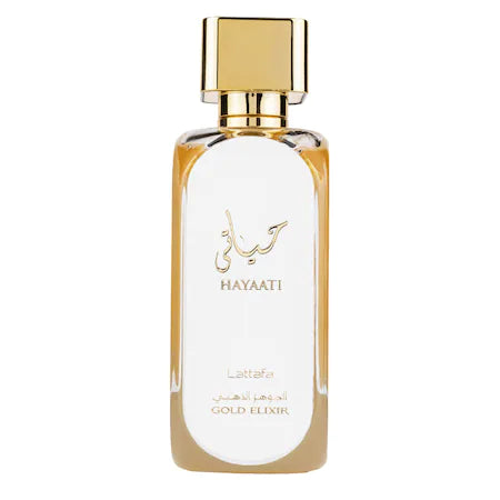 Parfum arabesc Lattafa Hayaati Gold Elixir, apa de parfum 100ml, femei