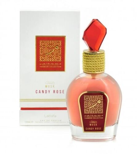 Apa de parfum Lattafa Candy Rose, Thameen, Femei, 100 ml