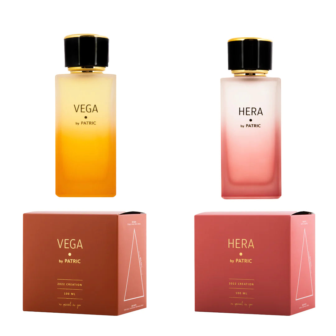 Pachet 2 parfumuri Vega by Patric 100 ml si Hera by Patric 100 ml