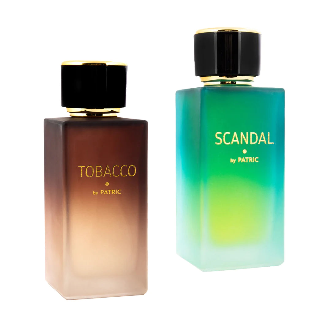 Pachet 2 parfumuri Scandal by Patric 100 ml si Tobacco by Patric 100 ml