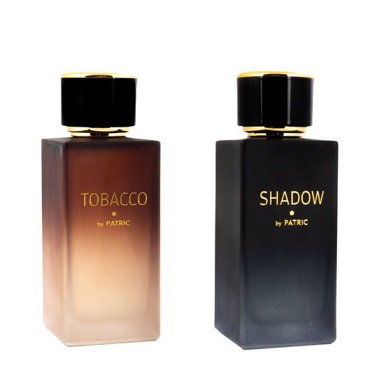 Pachet Promo 2 parfumuri, Tobacco + Shadow by Patric, 100 ml