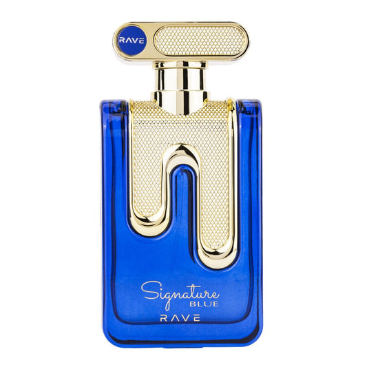 Parfum arabesc Signature Blue, RAVE, apa de parfum 100 ml, barbati