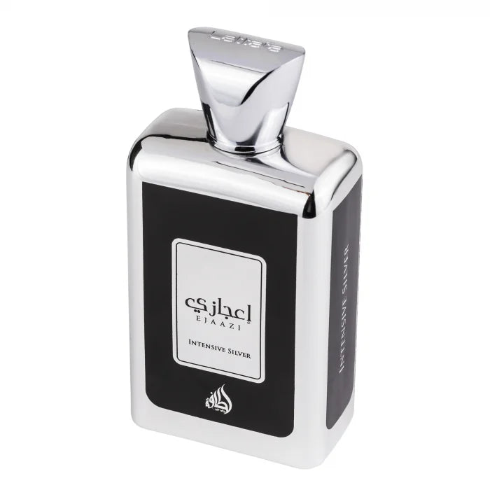 Parfum arabesc Lattafa Ejaazi Silver Intensive, apa de parfum 100 ml, barbati