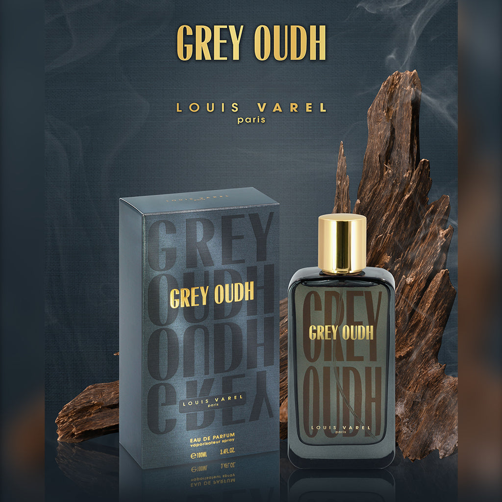 Parfum Louis Varel Grey Oudh, apa de parfum 100 ml, unisex