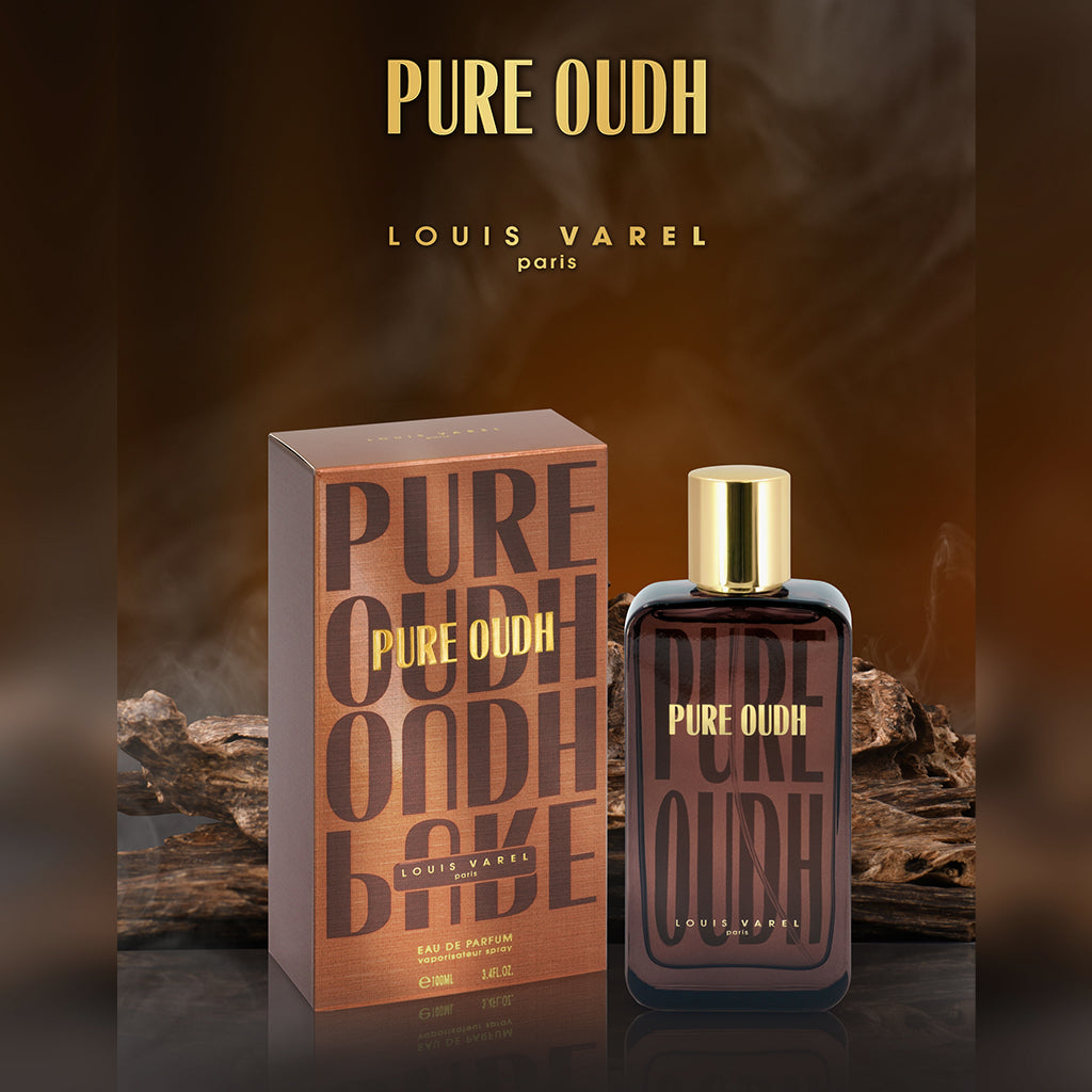 Parfum Louis Varel Pure Oudh, apa de parfum 100 ml, unisex