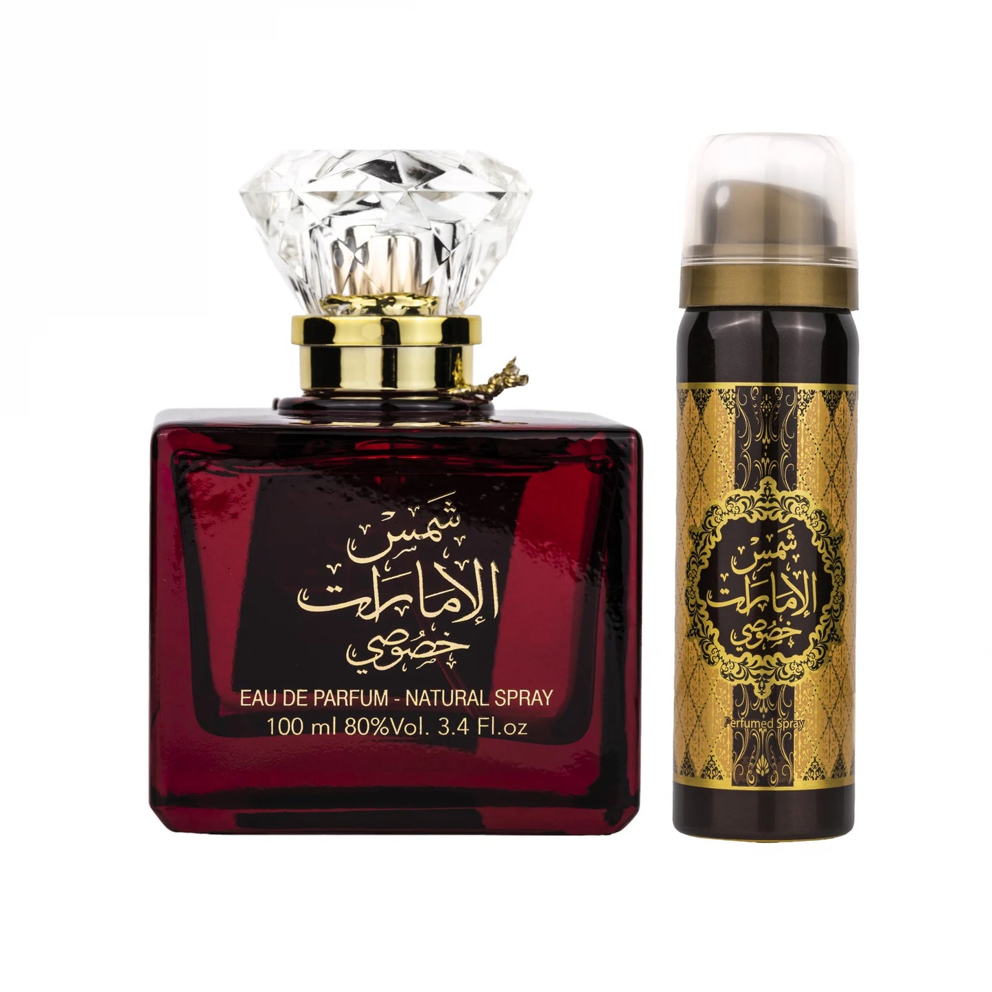 Set Shams Al Emarat Khususi apa de parfum 100 ml si deodorant cadou 50 ml, femei
