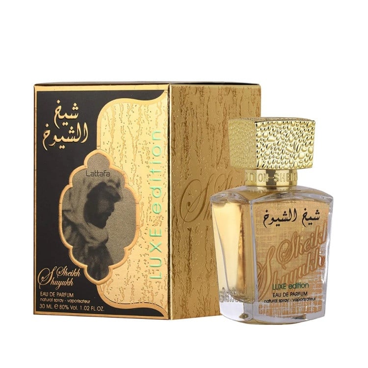 Apa de parfum. SHEIKH AL SHUYUKH GOLD by Lattafa 30ml, unisex